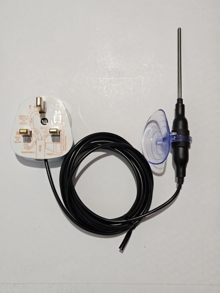 Aquarium titanium grounding probe